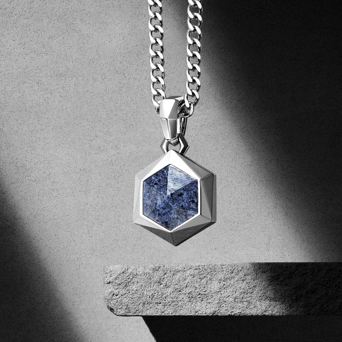 Shield Necklace Dumortierite ネックレス AWNL 
