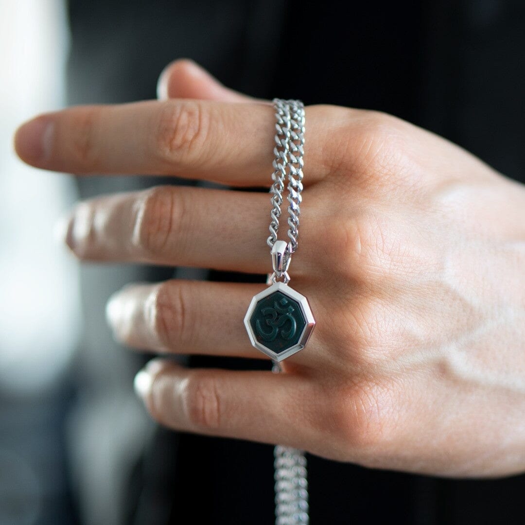 Om Sigil Necklace Bloodstone ネックレス AWNL 