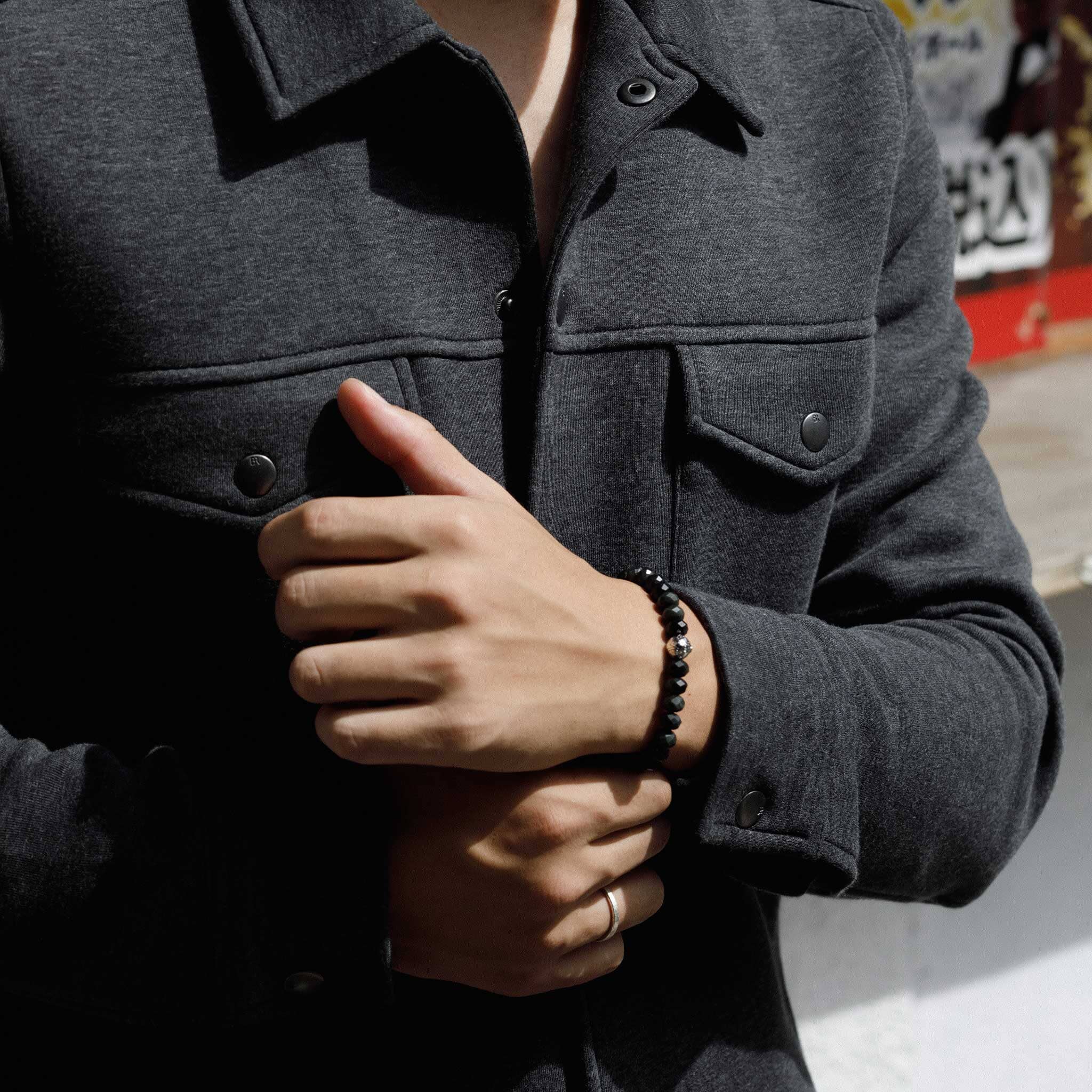 Nazar Bracelet Black Obsidian ブレスレット AWNL 