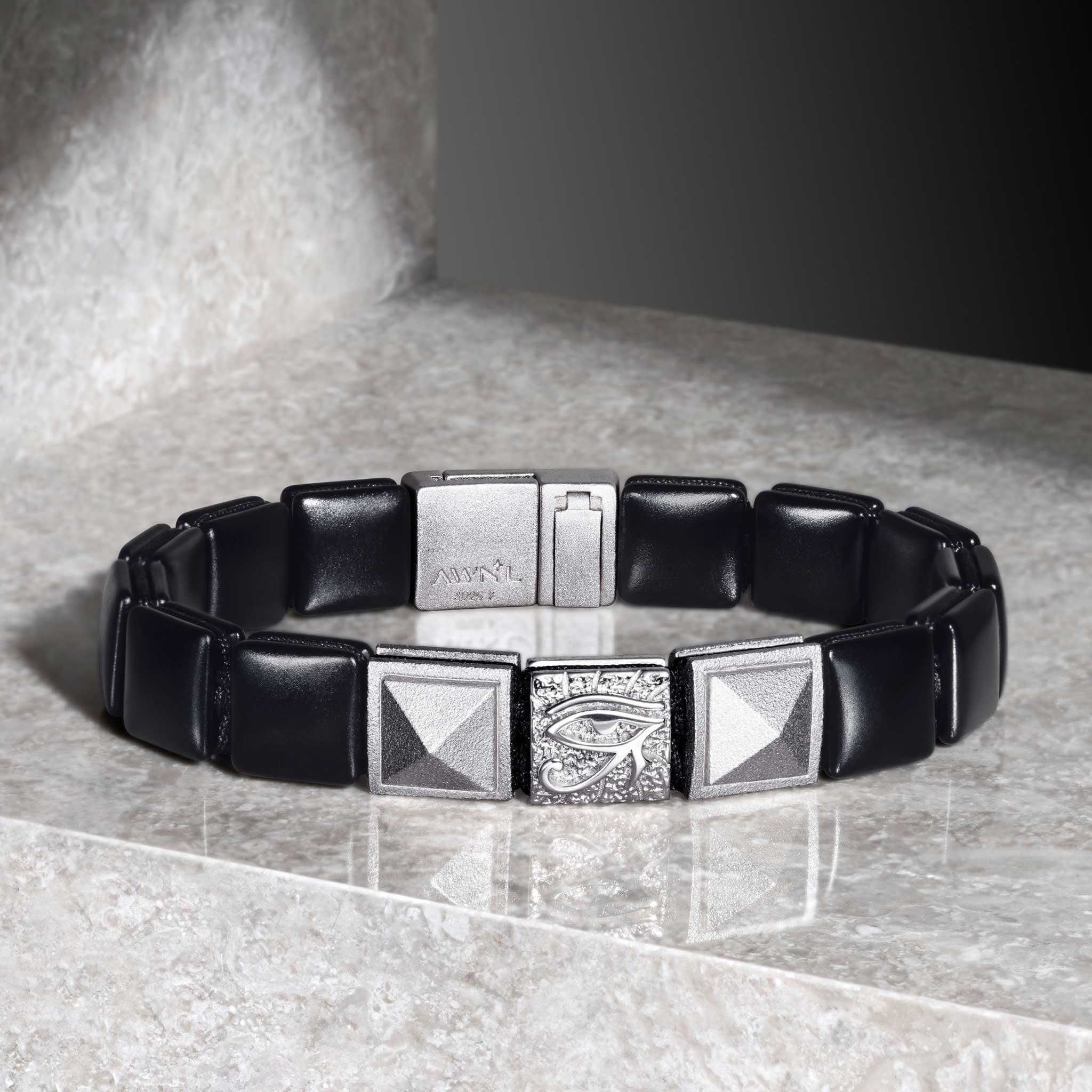 Horus Eye Mag-lock Bracelet Onyx ブレスレット AWNL 