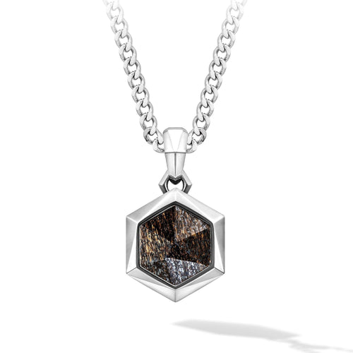 Shield Necklace Bronzite ネックレス AWNL Stainless Set 55cm 