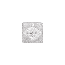 スクエア型シルバービーズ 3.5mm Customization Material AWNL 