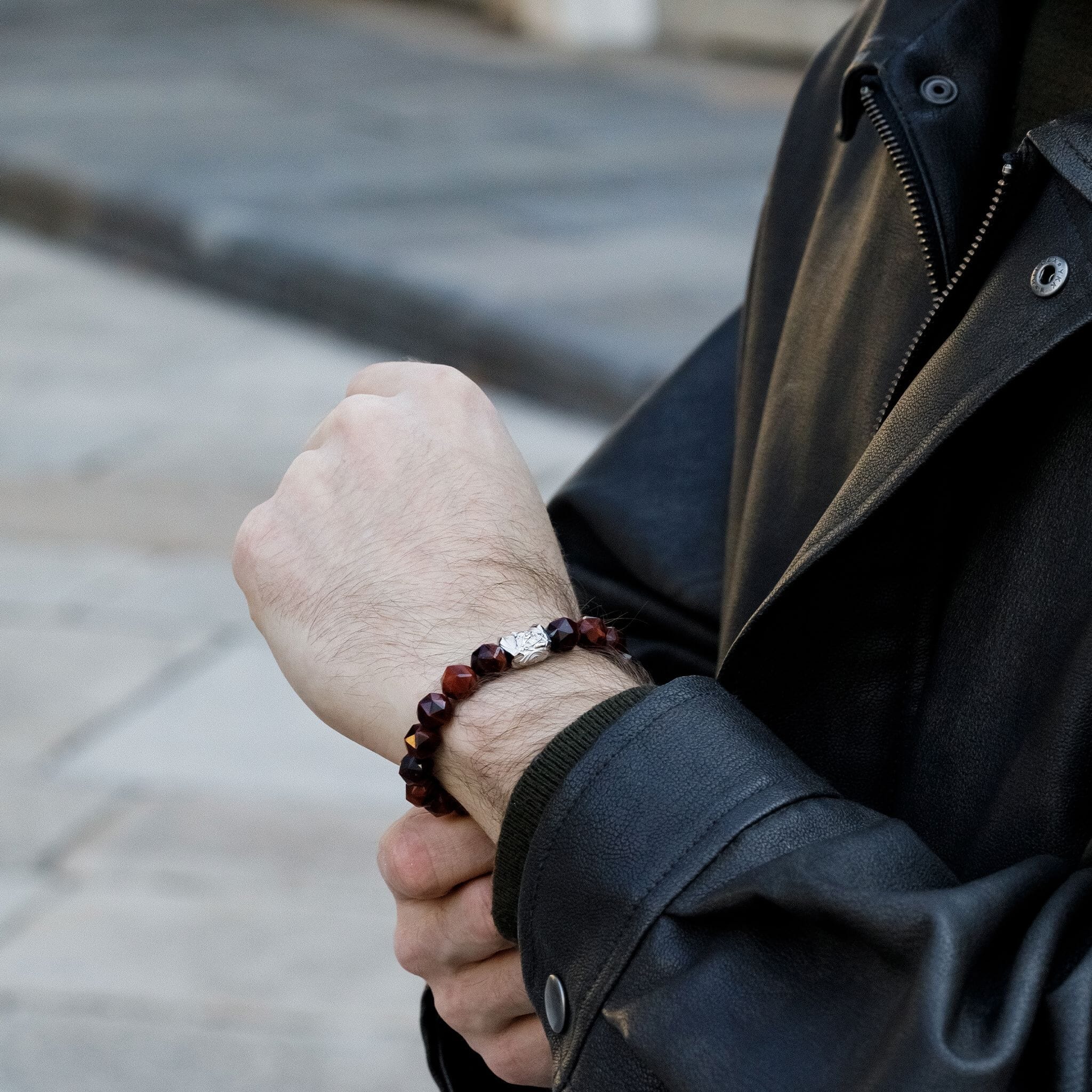 Sleipnir Bracelet Red Tiger Eye ブレスレット AWNL 
