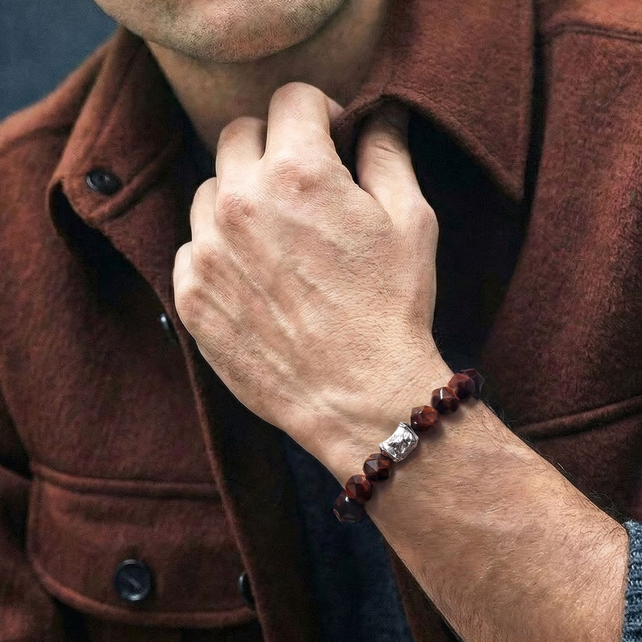 Sleipnir Bracelet Red Tiger Eye ブレスレット AWNL 