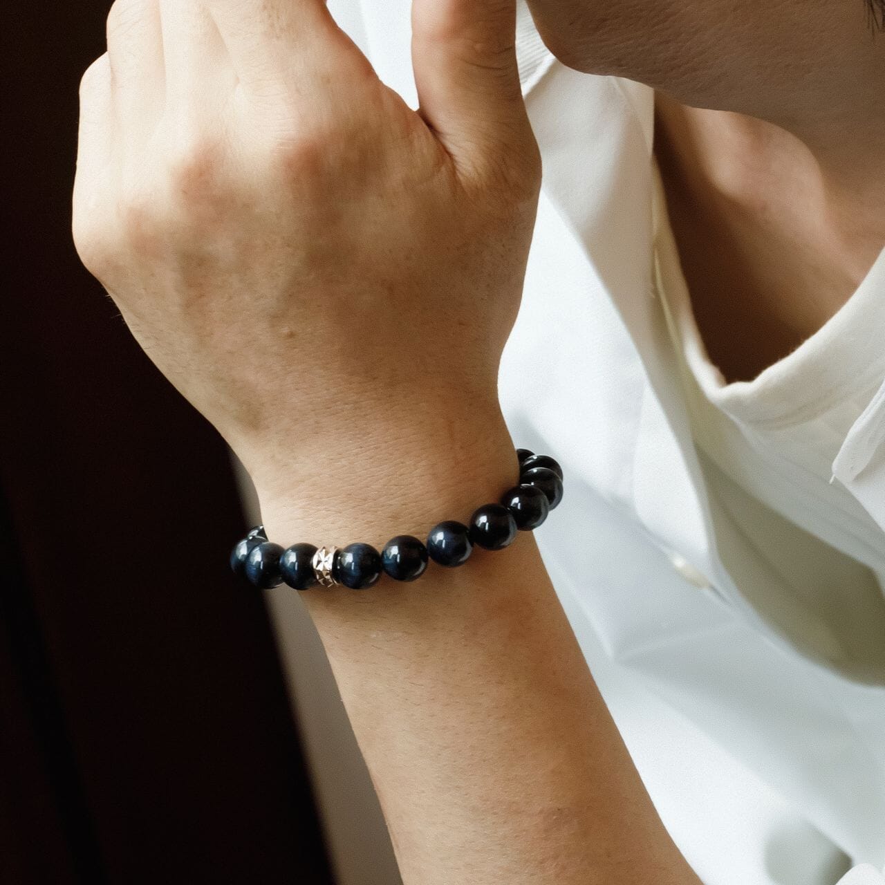 Classic Knotted Bracelet Hawk Eye ブレスレット AWNL 
