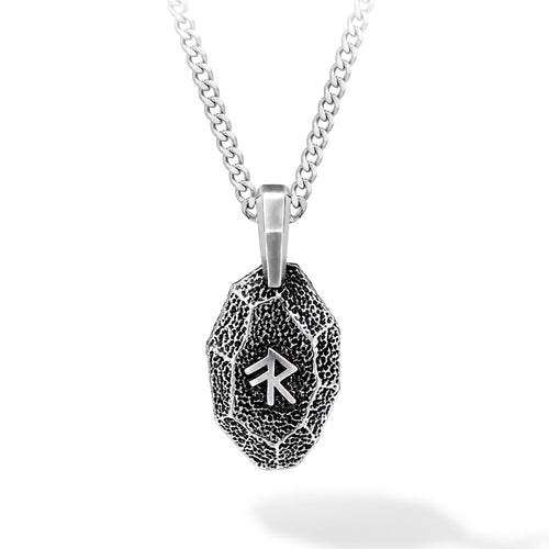 Bind Rune Ingot Necklace Silver ネックレス AWNL Stainless Set 55cm 
