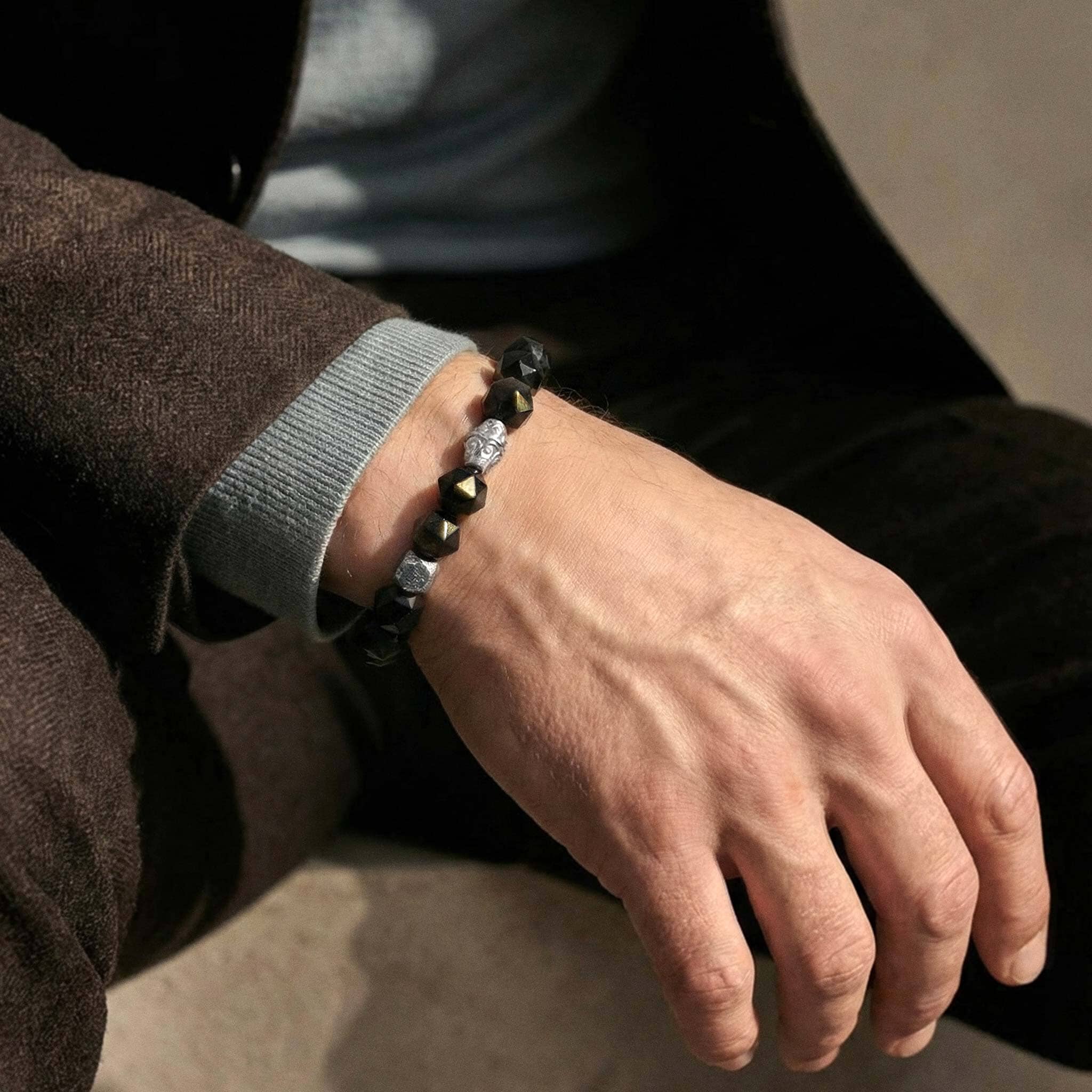 Flex-Lock Sumeru Bracelet Golden Obsidian ブレスレット AWNL 