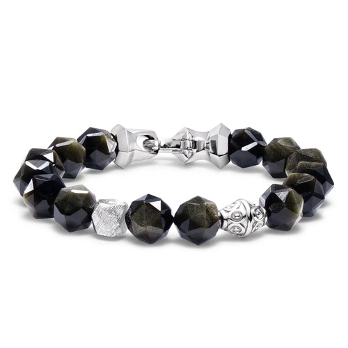 Flex-Lock Sumeru Bracelet Golden Obsidian ブレスレット AWNL S 
