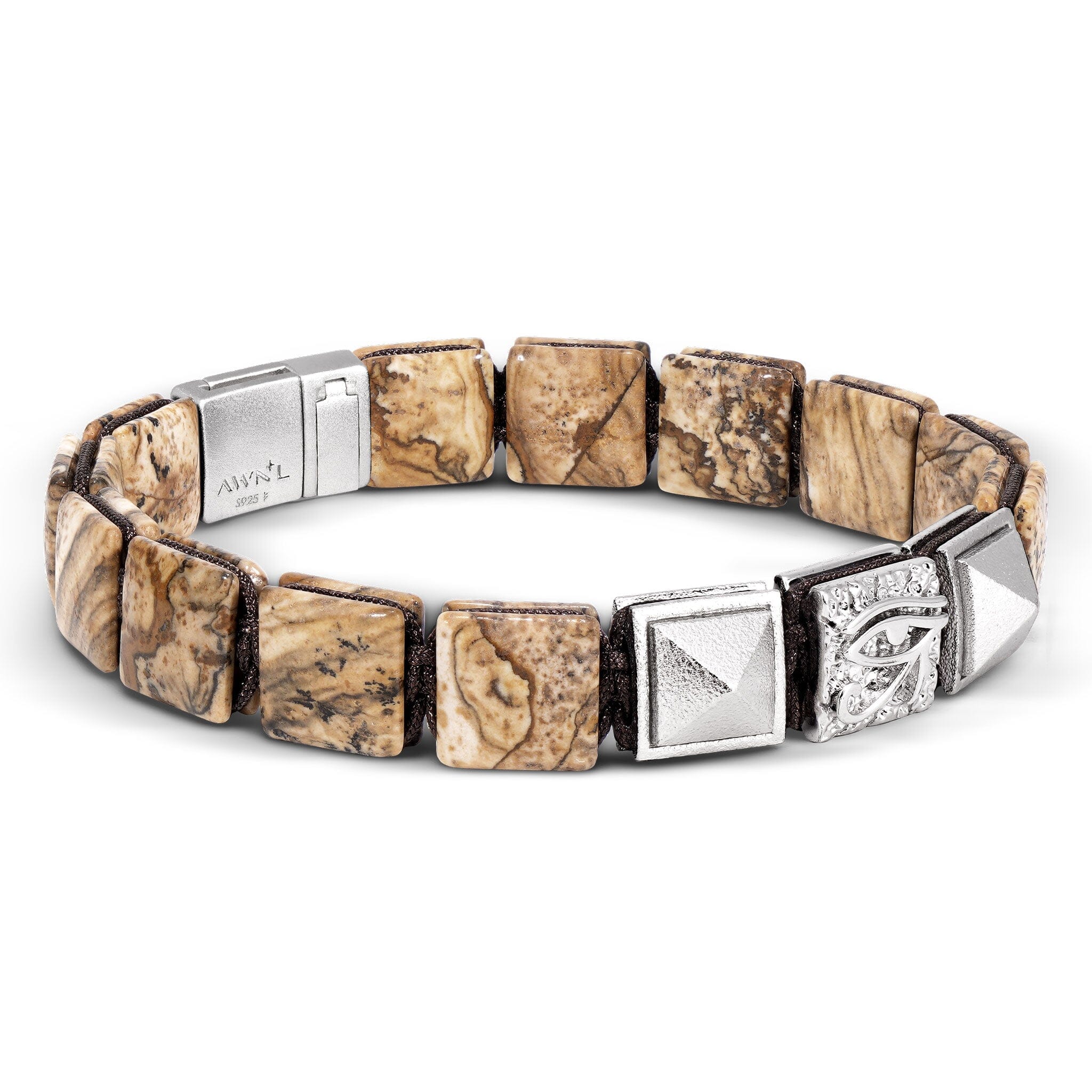 Horus Eye Mag-lock Bracelet Picture Jasper ブレスレット AWNL 
