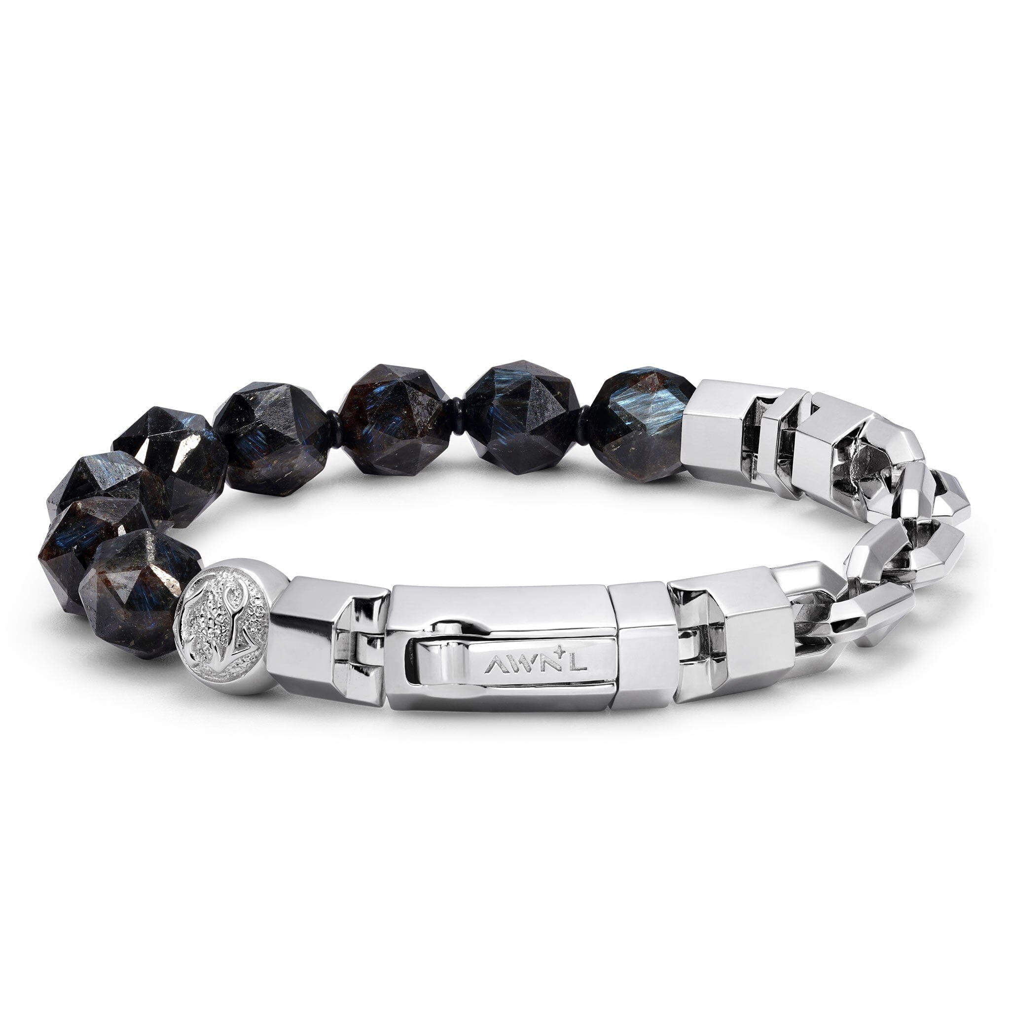 Square Link Bracelet Nuummite ブレスレット AWNL 