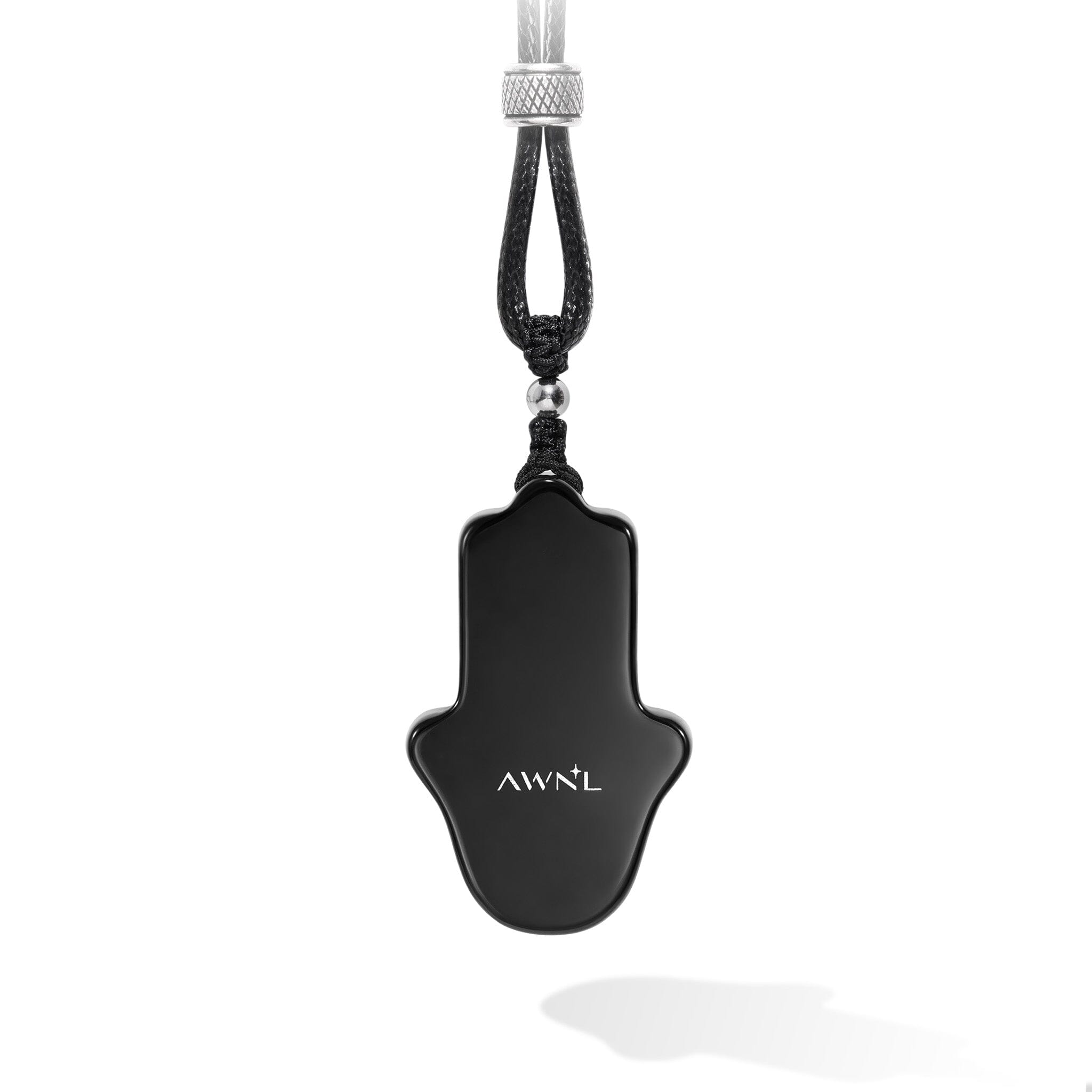 Hamsa Hand Car Accessory Black Obsidian GWP AWNL 