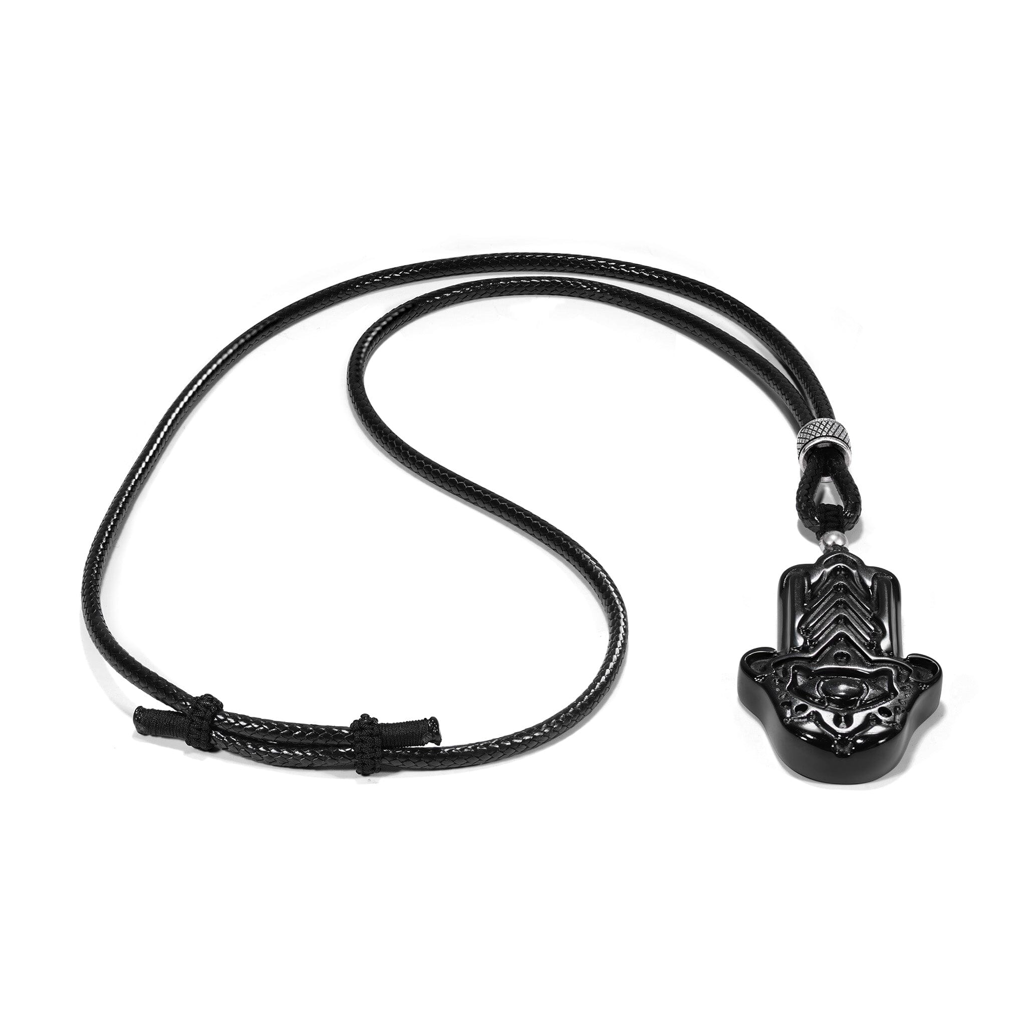 Hamsa Hand Car Accessory Black Obsidian GWP AWNL 