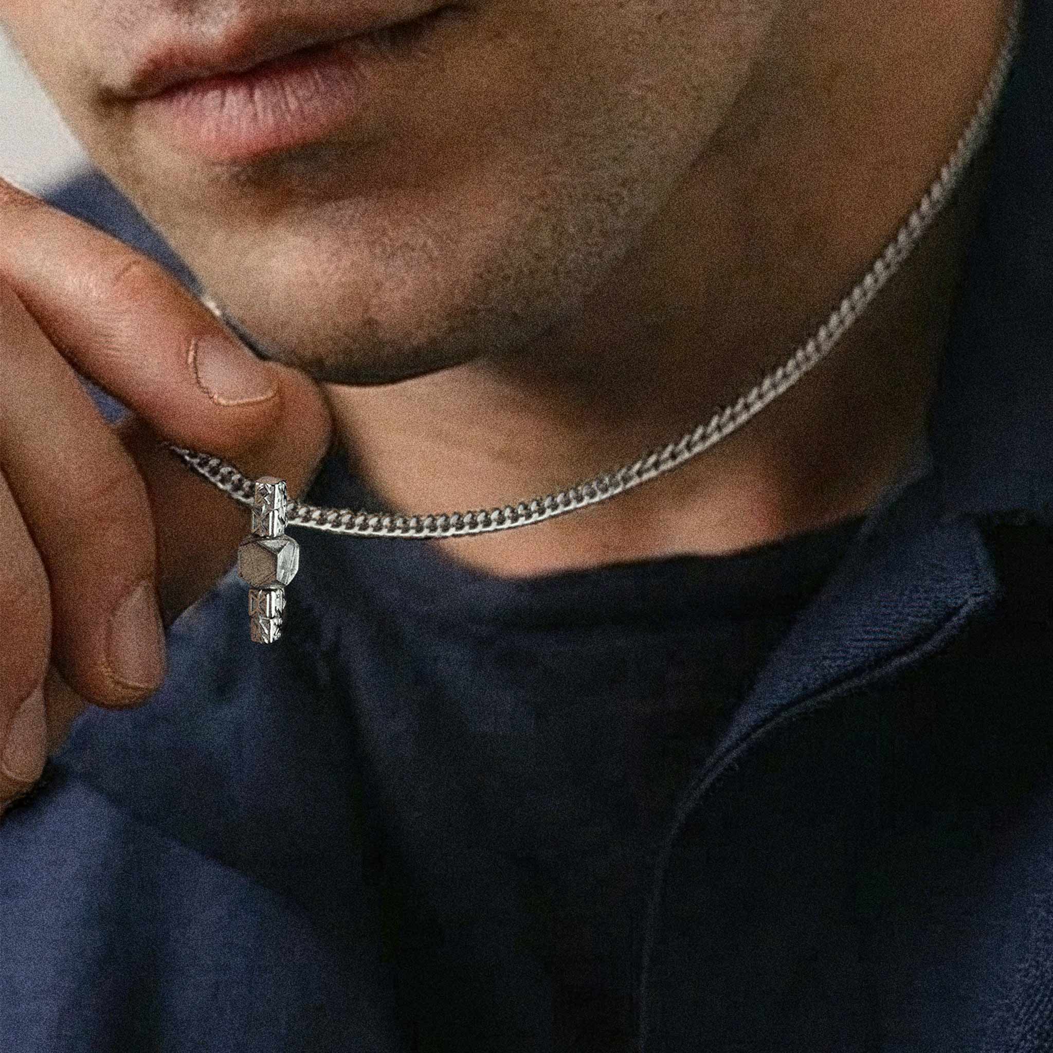 Gungnir Bind Rune Necklace Meteorite ネックレス AWNL 