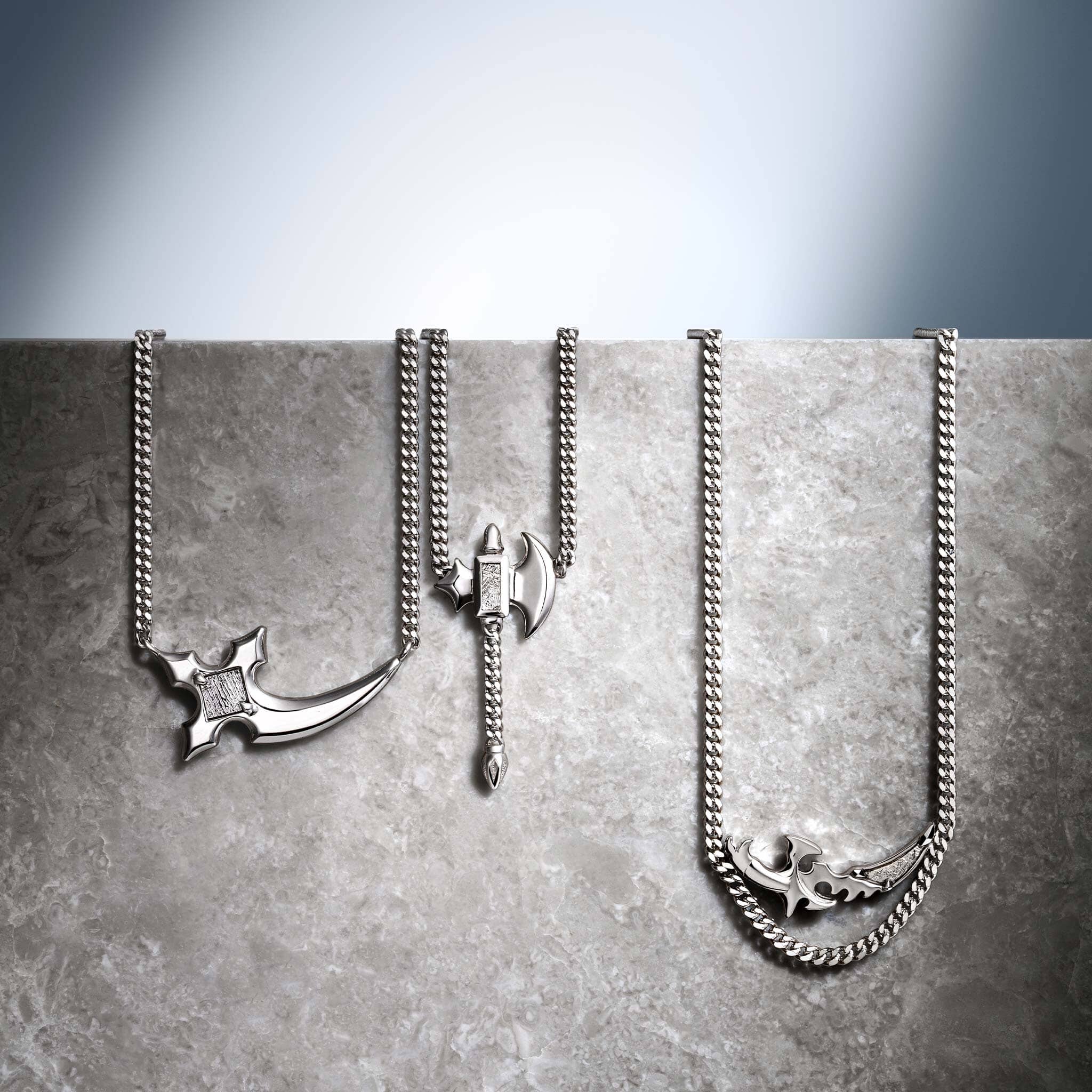 Ritual Axe Curb Necklace Meteorite ネックレス AWNL 