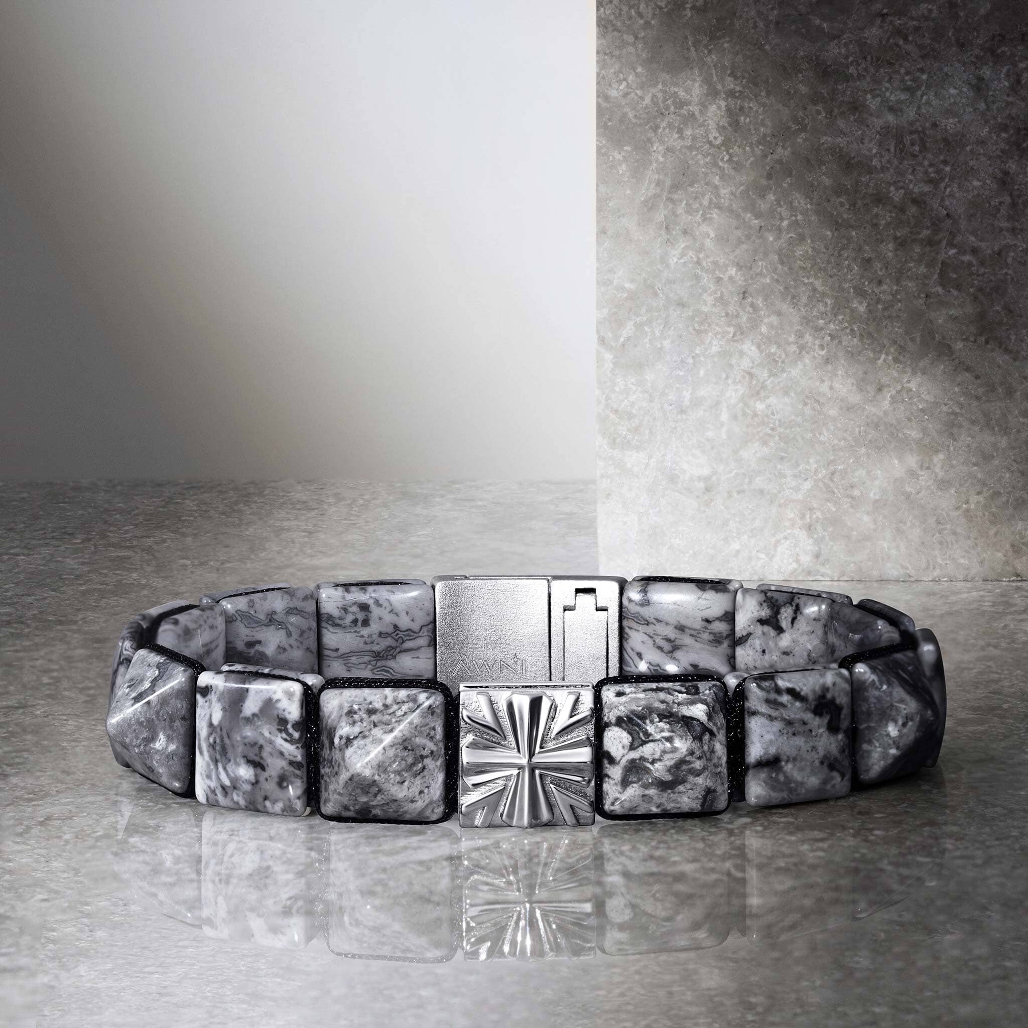 Knight Cross Mag-lock Bracelet Picasso Jasper ブレスレット AWNL 