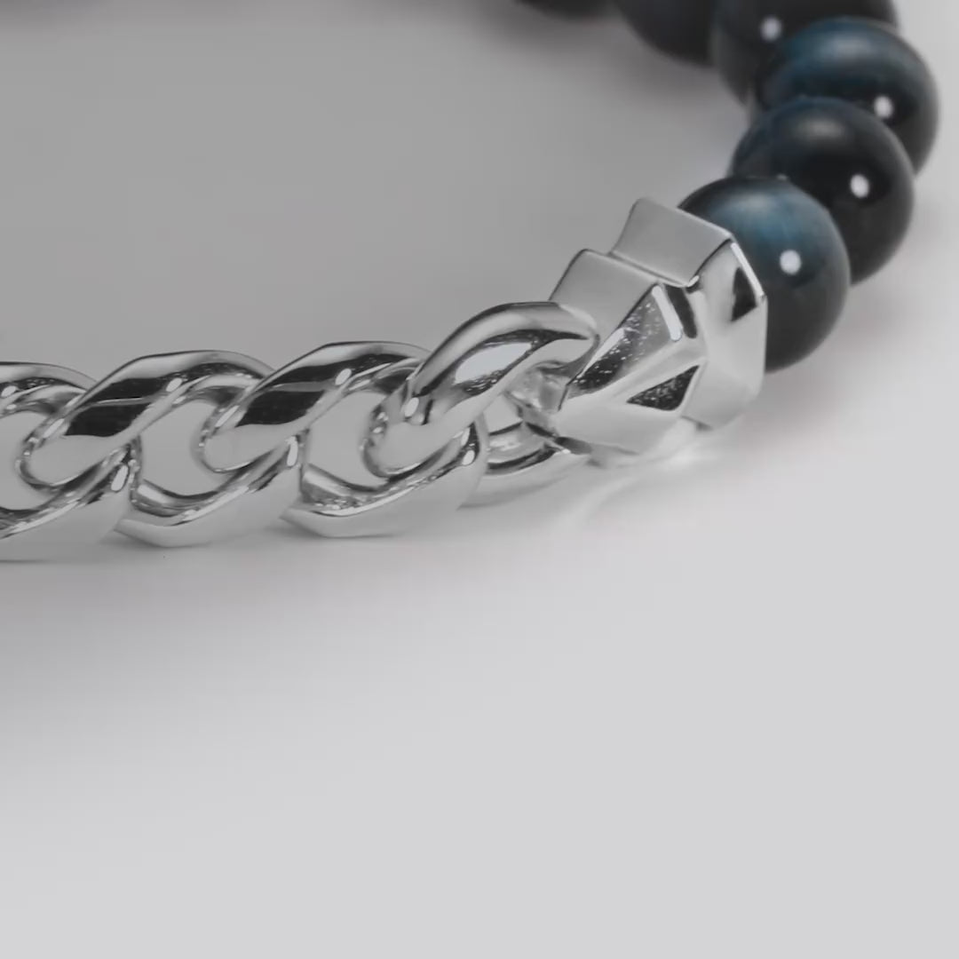 AWNL Japan | チェーン・ビーズ ブレスレット S925 18KGP | 高級