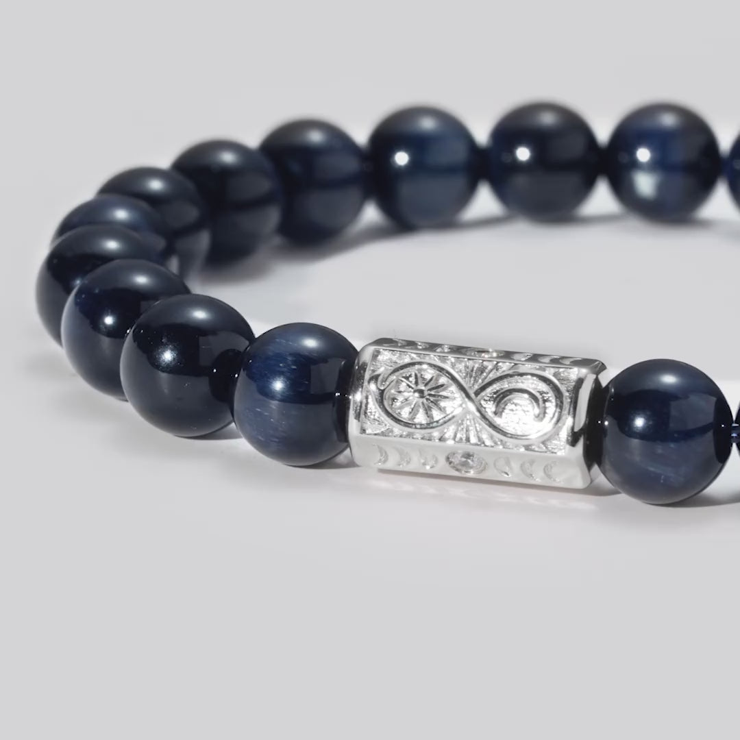 AWNL メンズ ホークスアイ ウロボロス ブレスレット｜蛇 ウロボロス