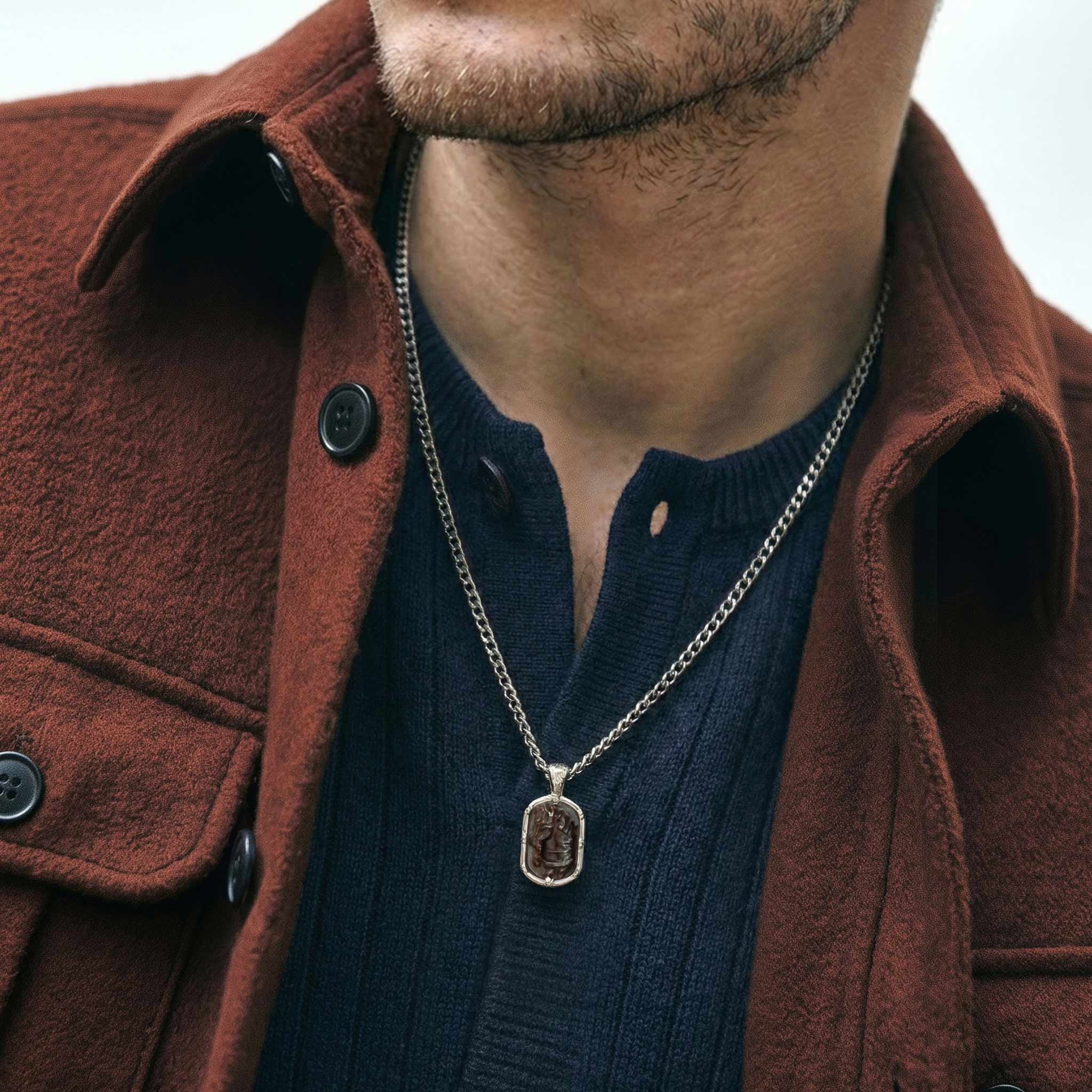 Sleipnir Tag Necklace Tiger Iron ネックレス AWNL 