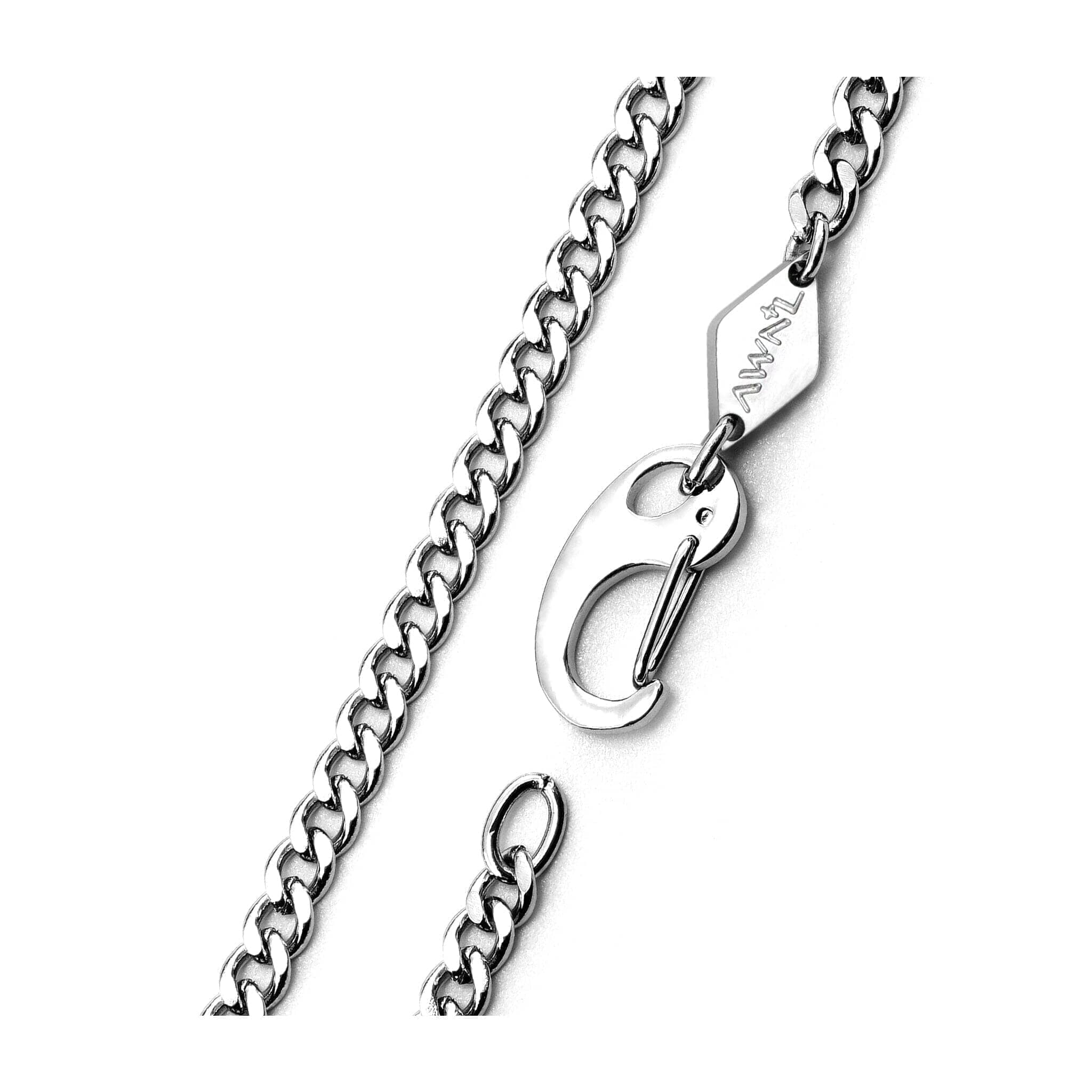 シルバー オブシディアン ドラゴン ネックレス ネックレス AWNL Stainless Set 55cm 