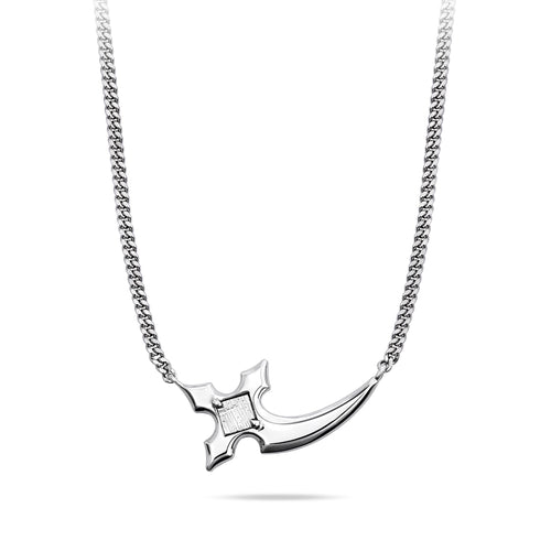 Dagger Axe Curb Necklace Meteorite ネックレス AWNL 50cm 